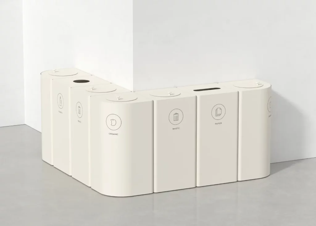 KLOSS- a new modular recycling furniture system by Kauppi & Kauppi